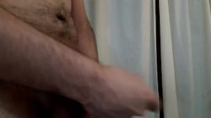 boy masturbates imagining a big cock in his asshole