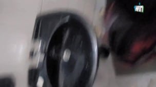 STUDENTS FUCKING IN A BATHROOM BEFORE GOING TO COLLEGE