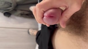 Was so horny I had to release it all with lost of pre cum