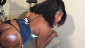 Happy Father’s Day daddy now breed my tight ebony pussy please